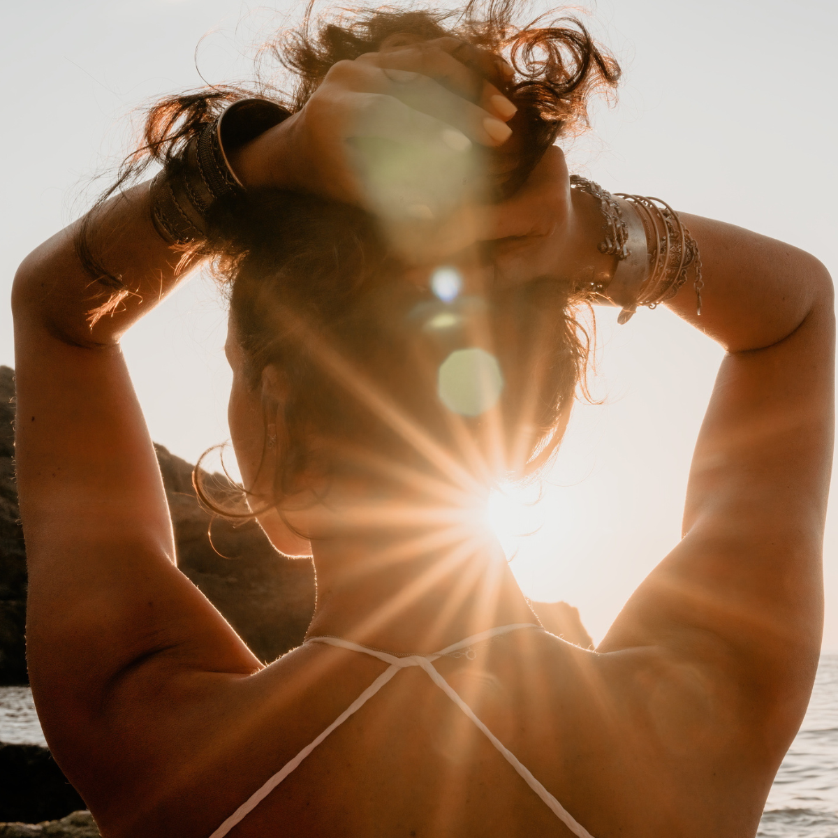 Golden, sun-kissed glow at sunset, the timeless look behind the history of fake tanning, BeautyRokz Ayrshire