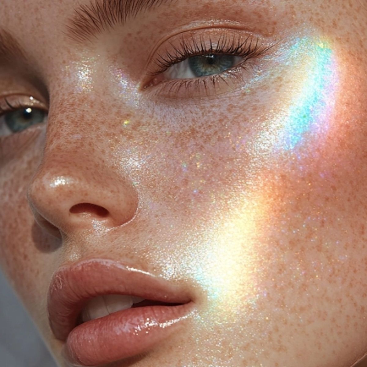 Close-up of glowing sun-kissed skin after a spray tan | BeautyRokz Ayrshire